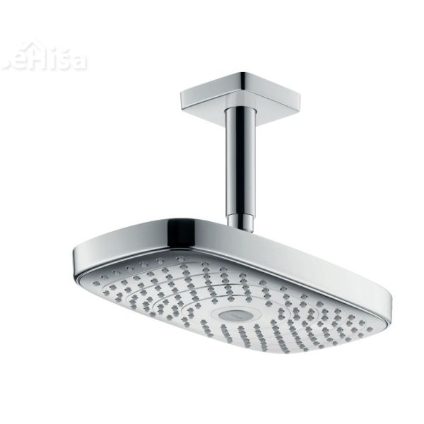 stropna-nadglavna-prha-raindance-s-300-z-nosilcem-krom-hansgrohe-26608000