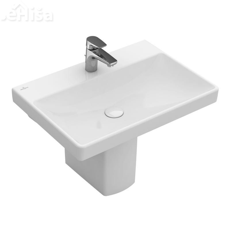 Umivalnik brez preliva AVENTO 65x47 cm white alpin VILLEROY & BOCH
